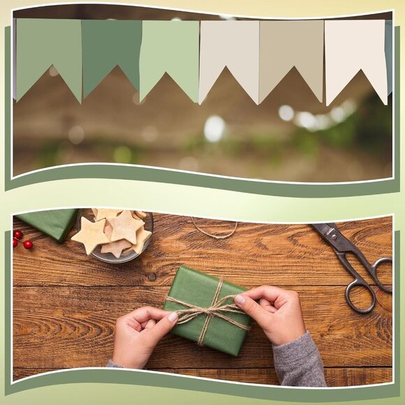 60 Sheet 8.5 x 11 Inch Nude Sage Green Card Stock Paper Thick Paper Cards Colore - Picture 6 of 7